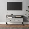 vidaXL TV Cabinet Grey Sonoma 80x35x45 cm Engineered Wood