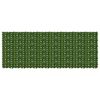 vidaXL Balcony Screen with Leaves Green 400 x 150 cm