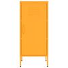 vidaXL Storage Cabinet Mustard Yellow 42.5x35x101.5 cm Steel