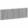 vidaXL Wall-Mounted Headboard DELFT Grey Sonoma Engineered Wood