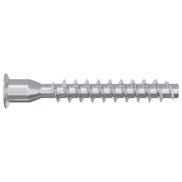 vidaXL Confirmat Screws 2500 pcs Silver Metal