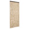 vidaXL Fly Curtain Beige 100x230 cm Chenille