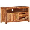 vidaXL TV Cabinet 90x34.5x50 cm Solid Wood Acacia