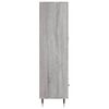 vidaXL Highboard Grey Sonoma 69.5x31x115 cm Engineered Wood