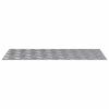 vidaXL Stair Tread Rectangular 2 pcs Silver 90 x 40 cm Aluminium