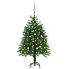 vidaXL Artificial Pre-lit Christmas Tree with Ball Set 120 cm Green