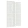 vidaXL Folding 3-Panel Room Divider Japanese Style 120x170 cm White