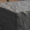 vidaXL Furniture Cover Plain Black 315 x 180 x 74 cm 420D