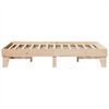 vidaXL Bed Frame without Mattress 135x190 cm Double Solid Wood Pine