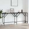vidaXL Console Table Black 180x29x75 cm Engineered Wood