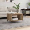 vidaXL Coffee Table Artisan oak 60 x 50 x 40 cm Engineered wood