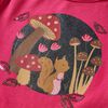 Kids' T-shirt with Long Sleeves Bright Pink 92