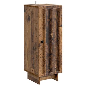 vidaXL Cabinet Old Wood 33 x 34.5 x 90 cm Engineered Wood
