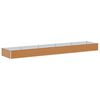 vidaXL Garden Raised Bed Light Brown 485 x 100 x 36 cm