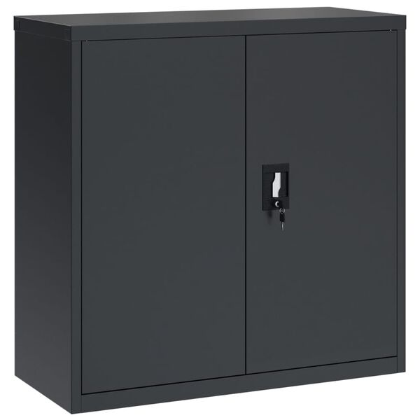 vidaXL File Cabinet Anthracite 90x40x90 cm Steel