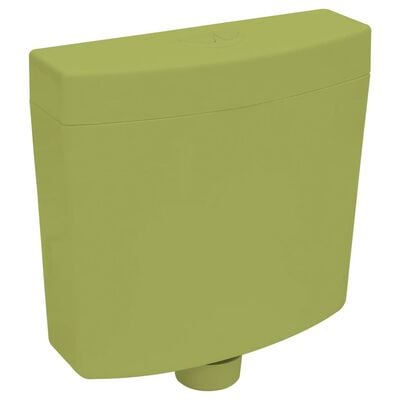 vidaXL Toilet Cistern with Bottom Water Inlet 3/6 L Olive