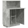 vidaXL Desk Concrete Grey 71.5 x 31.5 x 106.5 cm Engineered Wood