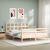 vidaXL Bed Frame without Mattress 160x200 cm Solid Wood