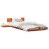 vidaXL Bed Frame Brown 90 x 200 cm Wood