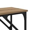 vidaXL Console Table Artisan Oak 180 x 30 x 75 cm Engineered Wood