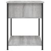 vidaXL Bedside Table Grey Sonoma 44x45x58 cm Engineered Wood