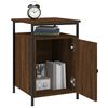 vidaXL Bedside Cabinets 2 pcs Brown Oak 40x42x60 cm Engineered Wood