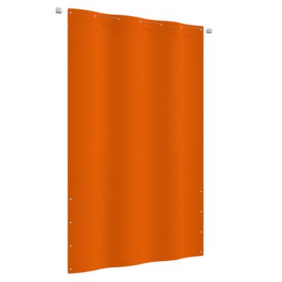vidaXL Balcony Screen Orange 140x240 cm Oxford Fabric