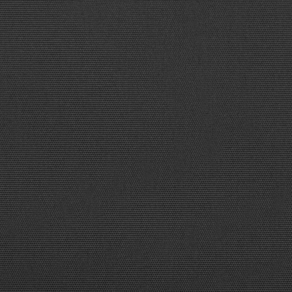 vidaXL Roller Blind Blackout Black 120x230 cm Fabric Width 116.6 cm Polyester