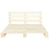 vidaXL Pallet Bed Frame without Mattress 140x200 cm Solid Wood Pine
