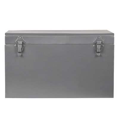 LABEL51 Storage Box Vintage 40x20x25 cm M Antique Grey