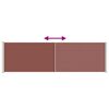 vidaXL Patio Retractable Side Awning 180x600 cm Brown
