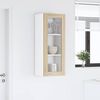 vidaXL Hanging Cabinet Sonoma Oak 40 x 31 x 100 cm Engineered Wood