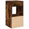 vidaXL Bedside Cabinets with Drawer 2 pcs Smoked Oak 35x34x66.5 cm