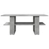 vidaXL Coffee Table Concrete Grey 102x55x42 cm Engineered Wood