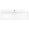 vidaXL Wash Basin 120x46x11 cm Mineral Cast/Marble Cast White