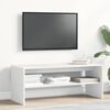 vidaXL TV Cabinet White 100x40x40 cm Engineered Wood