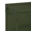 vidaXL Firewood Rack Olive Green 25x25x80 cm Cold-rolled steel