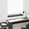 vidaXL Window Sill Anthracite with Wood Grain 100 x 20 x 4.5 cm PVC