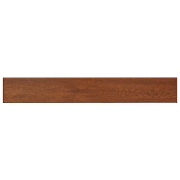 vidaXL Window Sill Brown Wood 120 x 25 x 4.5 cm PVC