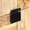 vidaXL Highboard 80x30x100 cm Solid Mango Wood