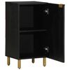 vidaXL Sideboard Black 40x33x75 cm Engineered Wood