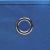 vidaXL Storage Boxes 10 pcs Non-woven Fabric 28x28x28 cm Blue