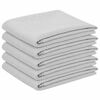 vidaXL Table Cloth 5 pcs Rectangular White 110 x 180 cm