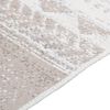 vidaXL Rug Beige 100x200 cm Cotton