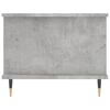 vidaXL Coffee Table Concrete Grey 90x50x40 cm Engineered Wood