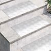 vidaXL Stair Tread Rectangular 2 pcs Silver 60 x 30 cm Aluminium