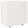 vidaXL Garden Planter White 70x40x72,5 cm Solid Wood Pine