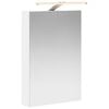 vidaXL Bathroom Mirror Cabinet with Shelf White 40 x 10.5 x 60.5 cm