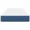 vidaXL Bed Mattress with Mattress Blue 90 x 190 cm Fabric