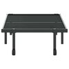 vidaXL Bed Frame without Mattress Foldable Black 75x190 cm Steel
